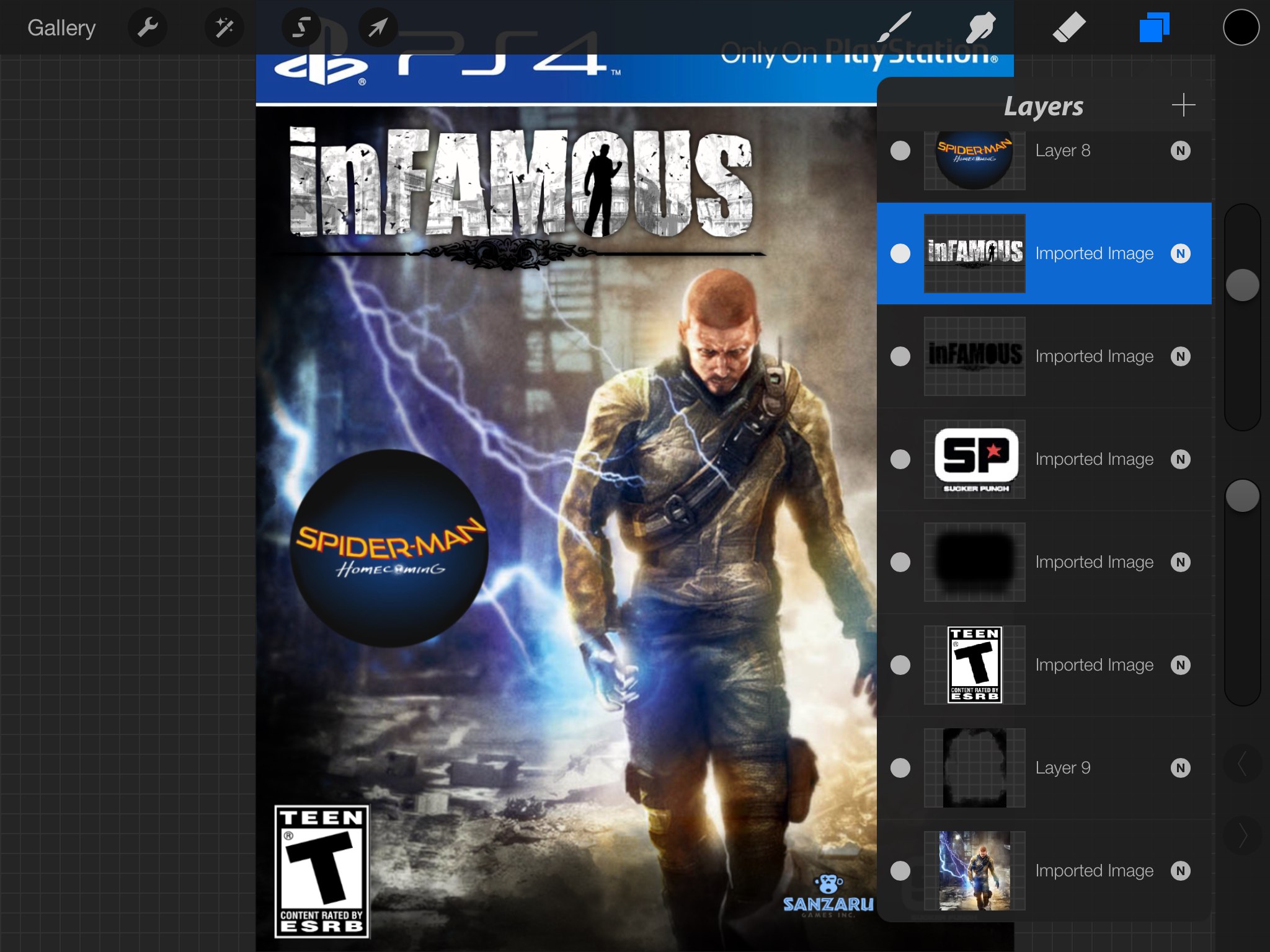 infamous 1 and 2 ps4